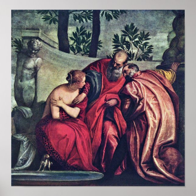 Paolo Veronese - Susanna and the Elders Poster (Front)
