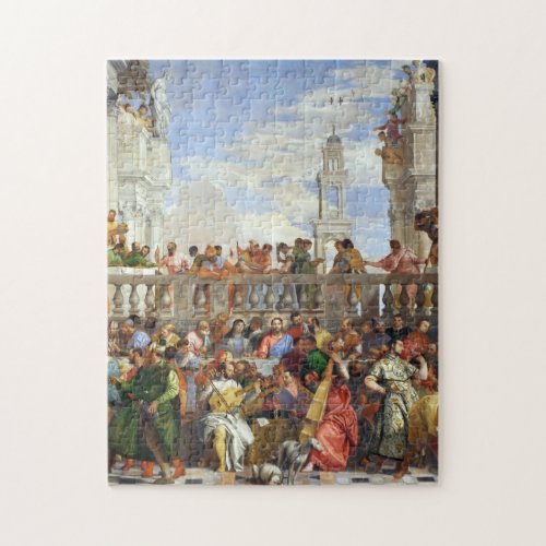 Paolo Veronese _ The Wedding At Cana 1563 Jigsaw Puzzle