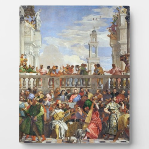 Paolo Veronese _ The Wedding At Cana 1563 Plaque