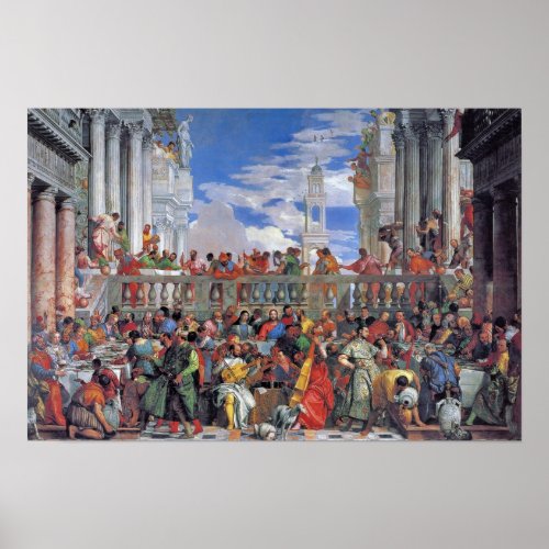 Paolo Veronese _ The Wedding at Cana Poster