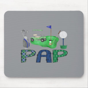 Pap Of The Birthday Boy Hole In One Golf Sport Mouse Pad