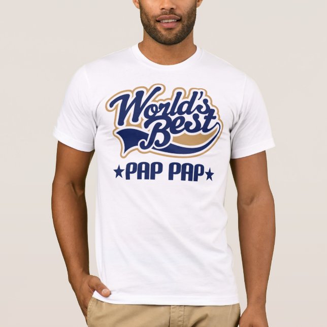 Pap Pap Gift T-Shirt (Front)