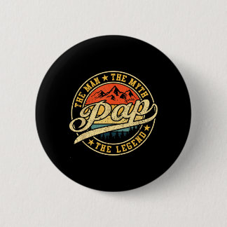 Pap The One And Only The Legend Shirt Funny Button