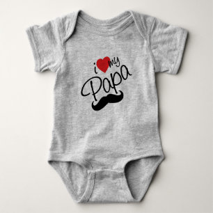Papa Baby Bodysuit