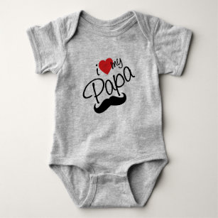 I Love Daddy Baby Clothes Shoes Zazzle