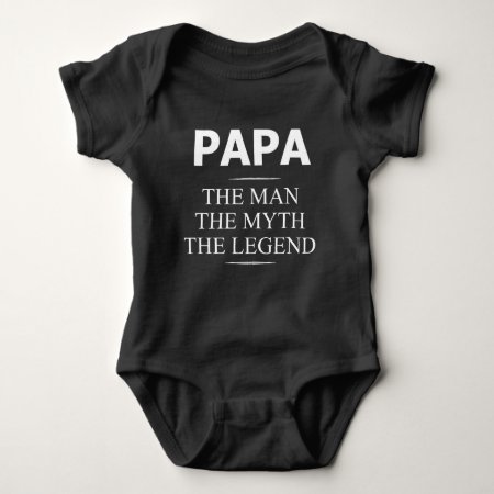 Papa Baby Bodysuit