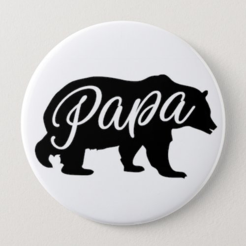 Papa Bear Button
