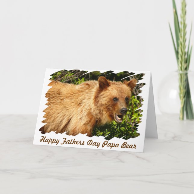 Papa Bear Card (Front)