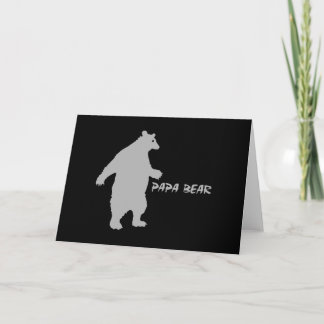 Papa Bear Card