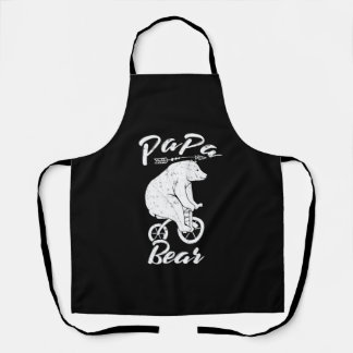 Papa Bear Cool Design Apron