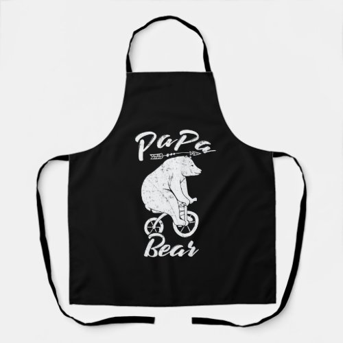 Papa Bear Cool Design Apron