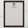Papa Bear, Cool Fathers Day Vintage Look Letterhead