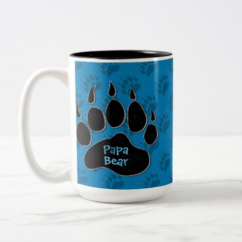 Papa Bear Dad Family Mug