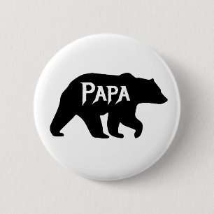 PAPA Bear, Daddy, Dad, Father’s Day Button