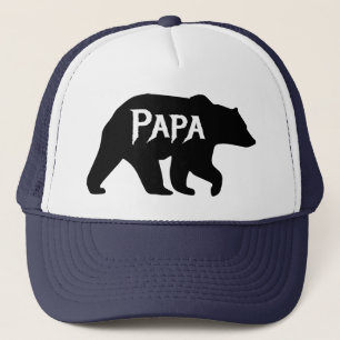 PAPA Bear, Daddy, Dad, Father’s Day Trucker Hat