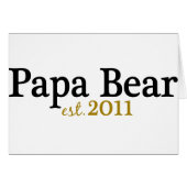 Papa Bear est 2011 (Front Horizontal)
