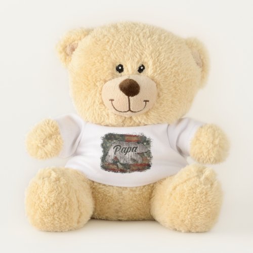 Papa Bear Fathers Day Gift Grandpa Teddy Bear