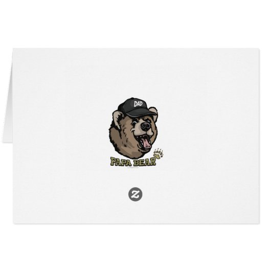 Papa Bear Football by Mudge Studios (Back Horizontal)
