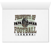 Papa Bear Football by Mudge Studios (Inside Horizontal (Bottom))