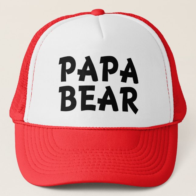 Papa Bear funny hat (Front)