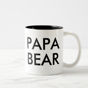 Papa Bear   funny humor joke mug