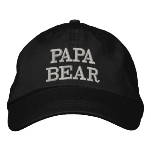 Papa Bear Hat  Father day gift