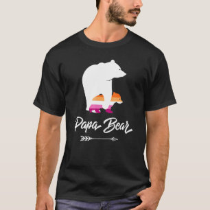 Papa Bear Lgbt Straight Ally Lesbian T-Shirt