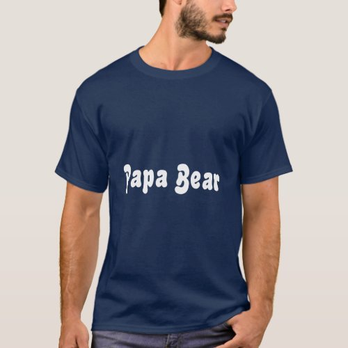 Papa Bear Mens Shirt