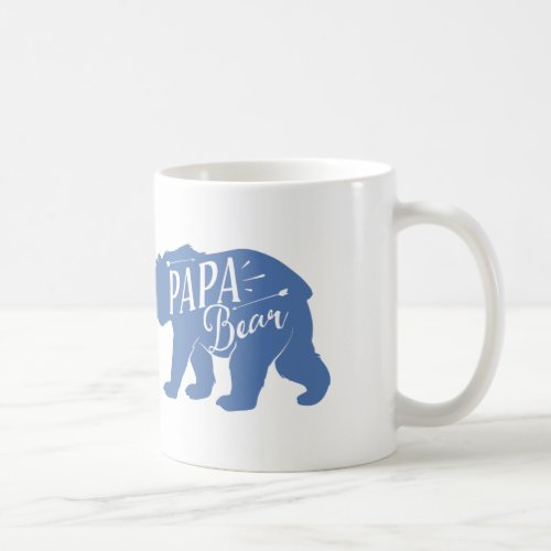 Papa Bear Mug Papa Bear Cup dad or papa gift Coffee Mug