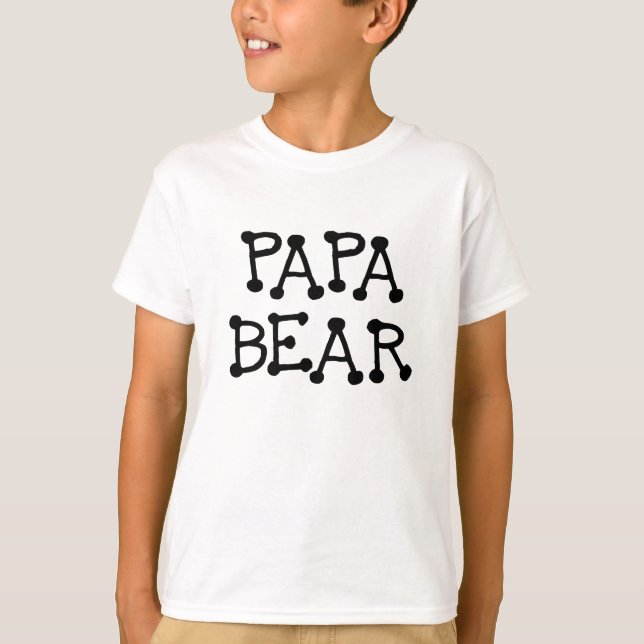 PAPA BEAR.png T-Shirt (Front)