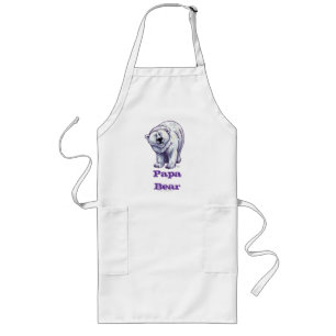 Papa Bear Polar Bear Apron