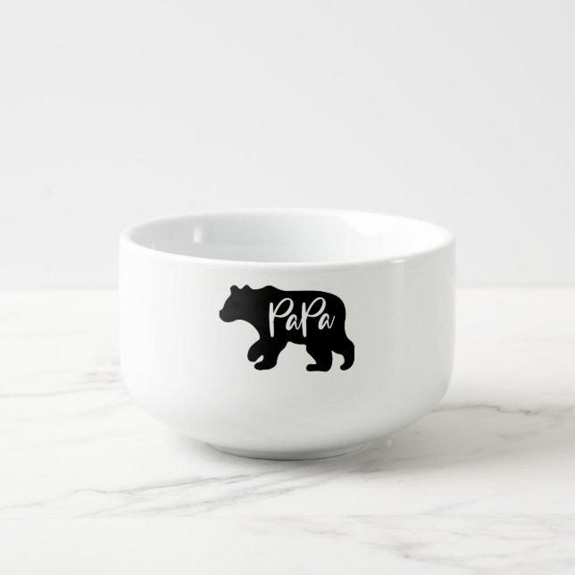 Papa Bear Soup Mug (Front)