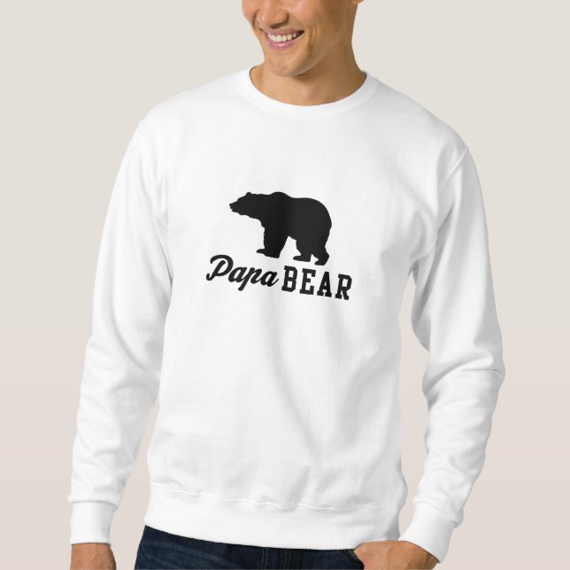 Papa Bear Sweatshirt (Front)