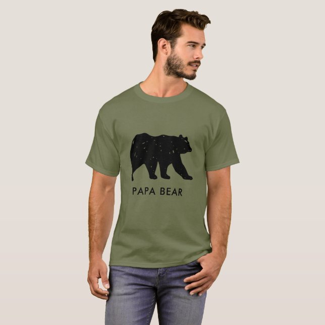 PAPA BEAR T-SHIRT (Front Full)
