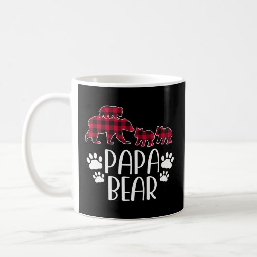 Papa Bear Three Cubs Dad 3 Kid Father s Day T Shir Coffee Mug