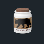 Papa Bear's Stash: Candy Jar for Dad or Papa<br><div class="desc">Papa Bear's Stash: Candy Jar for Dad or Papa</div>