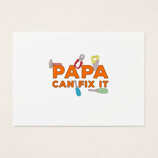 Papa Can Fix It (Front)