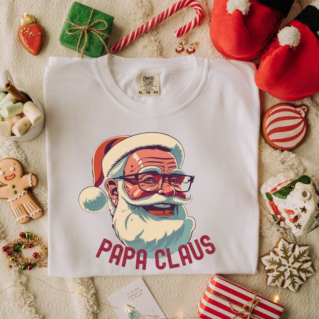 Papa Claus Christmas Tshirt (Creator Uploaded)