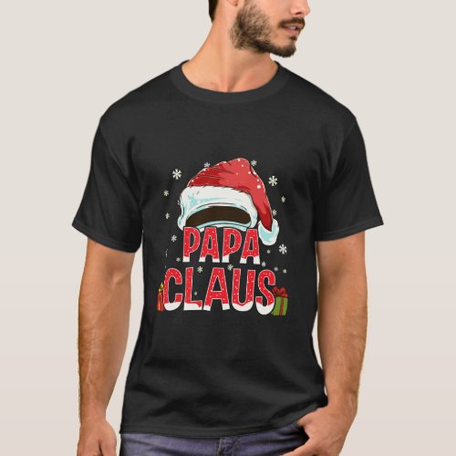 Papa Claus Group Gifts Matching Family Christmas T_Shirt
