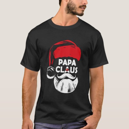 Papa Claus Shirt Christmas Pajama Family Matching 