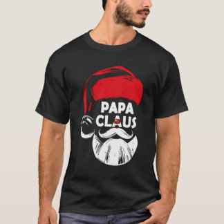 Papa Claus Shirt Christmas Pajama Family Matching
