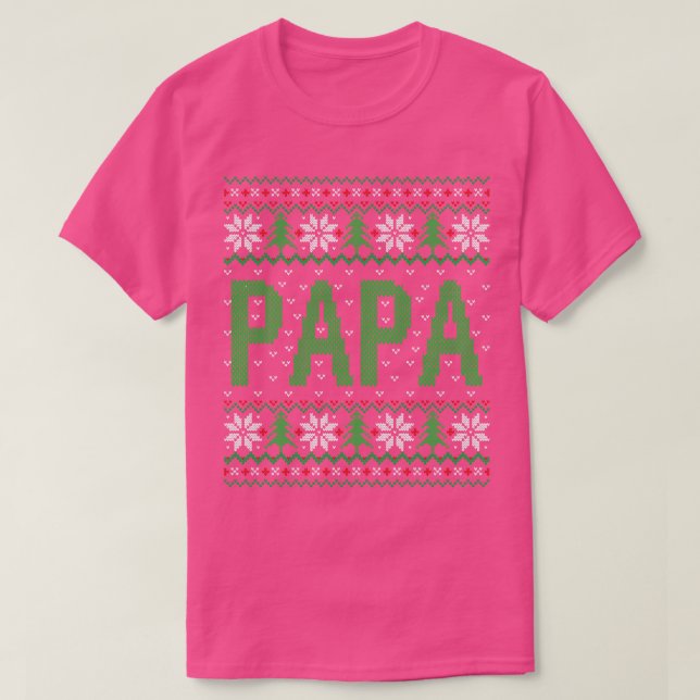 Papa claus T-Shirt (Design Front)