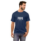 PAPA Custom Established Year Men Tee For Daddy