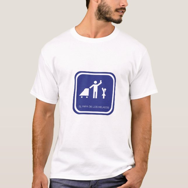 papa de los helados T-Shirt (Front)