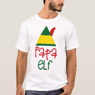 Papa Elf Christmas Holiday Family Fun T-Shirt
