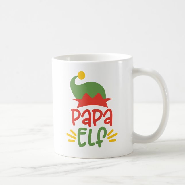 Papa Elf Coffee Mug (Right)