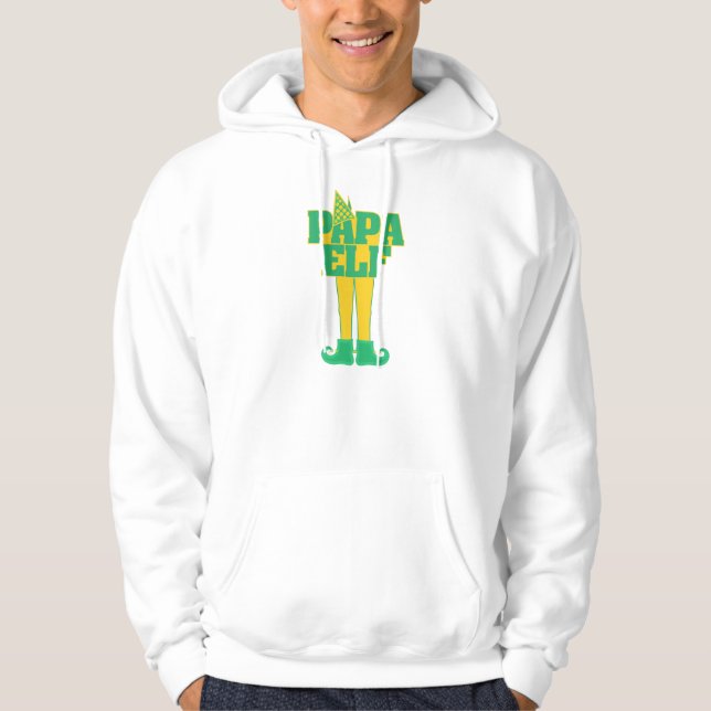 Papa Elf Hoodie (Front)