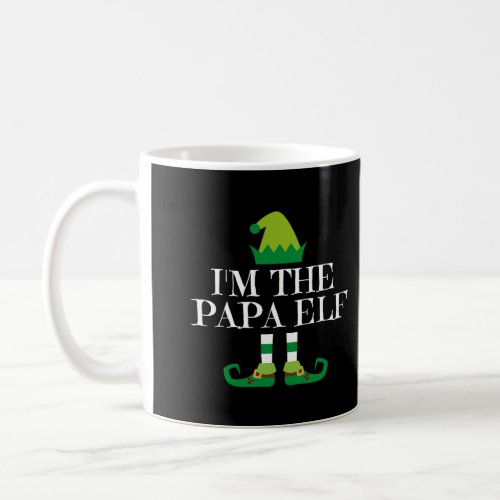 Papa Elf Matching Family Christmas Coffee Mug