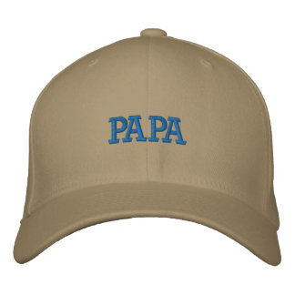 Papa Embroidered Baseball Cap