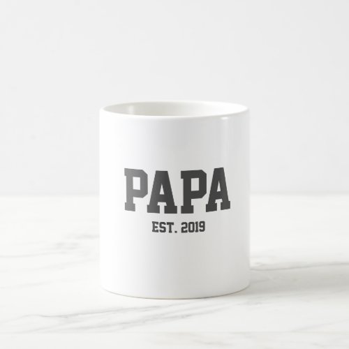 Papa established mug